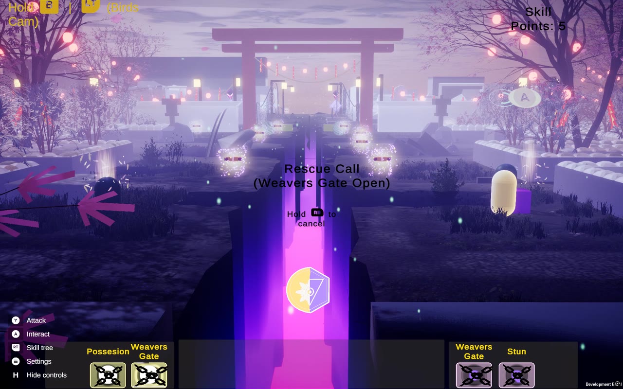 A Weaver's Gate rescue under the torii